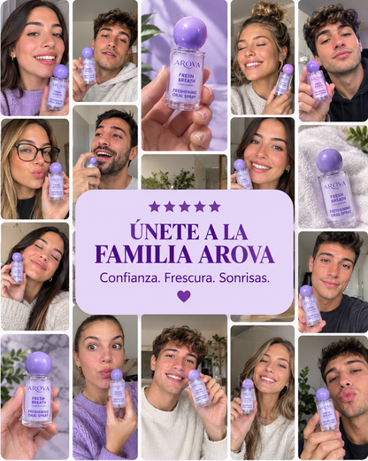 ArovaFresh™ — Spray para el Aliento y Cuidado Bucal